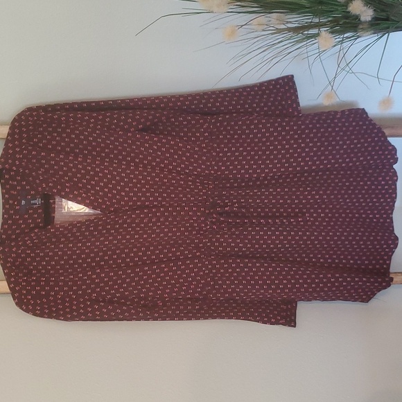 Gap Women's Gaphic Print Long Sleeve Pull On Drawstring Dress NWT | Size: Medium - Picture 1 of 10